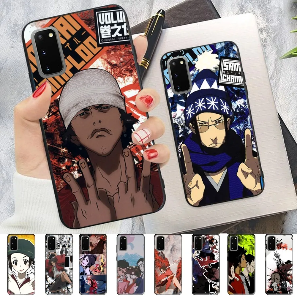 

Anime Samurai Champloo Phone Case For Samsung S 9 10 20 21 22 23 30 23plus lite Ultra FE S10lite Fundas