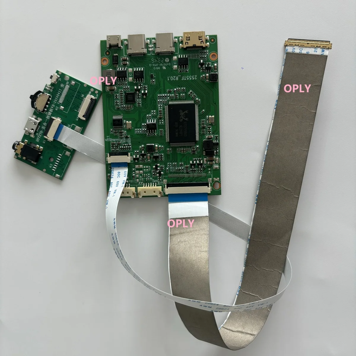 

Controllor board EDP kit for B156XTK01.0 40pin 1366X768 15.6 inch Panel screen LED monitor DIY 2 Type-C mini HDMI-compatible