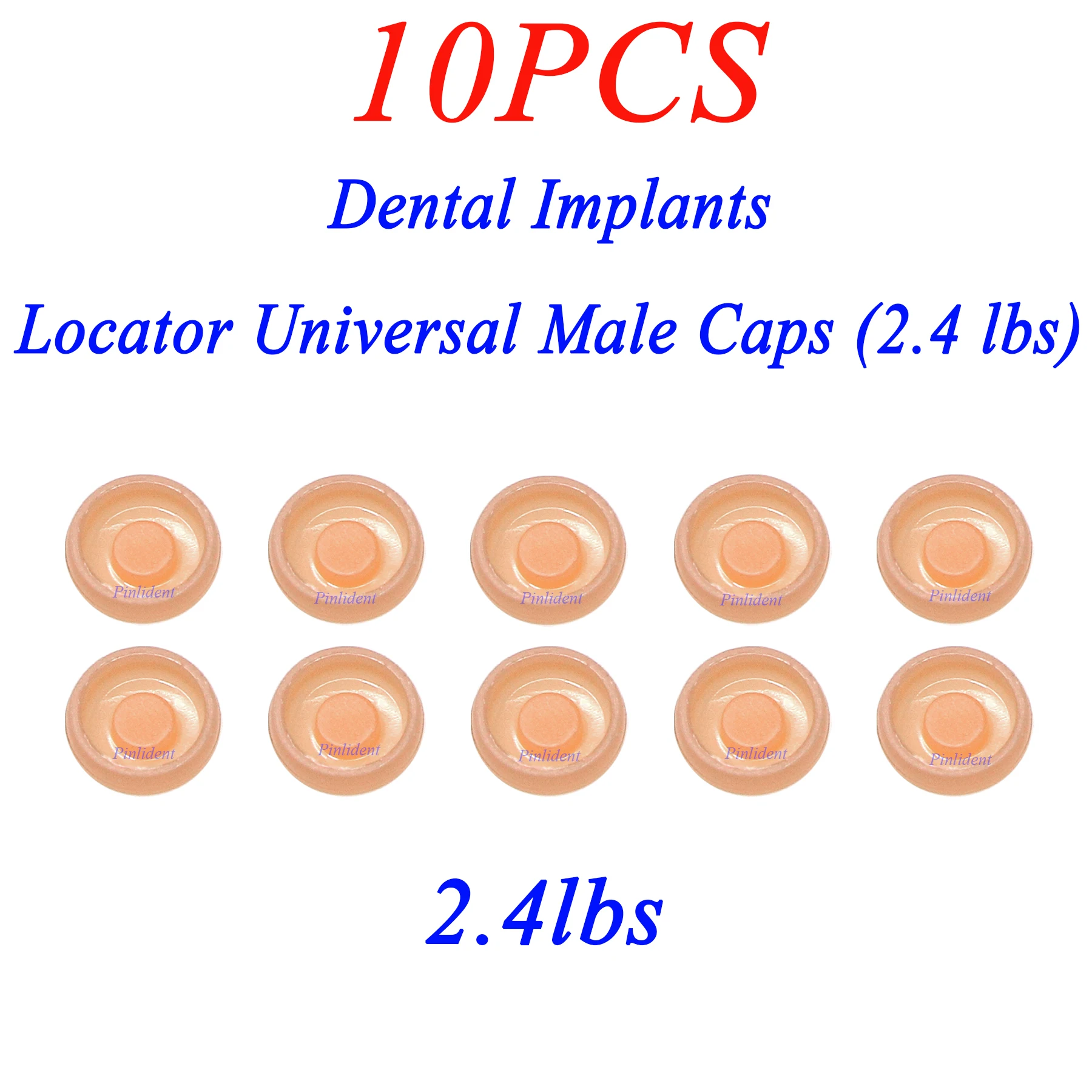 Dental Strong Retentive Caps Overdenture Attachment Abutments Core Tools Overdenture Replacement Caps Retention Caps 2.4lbs