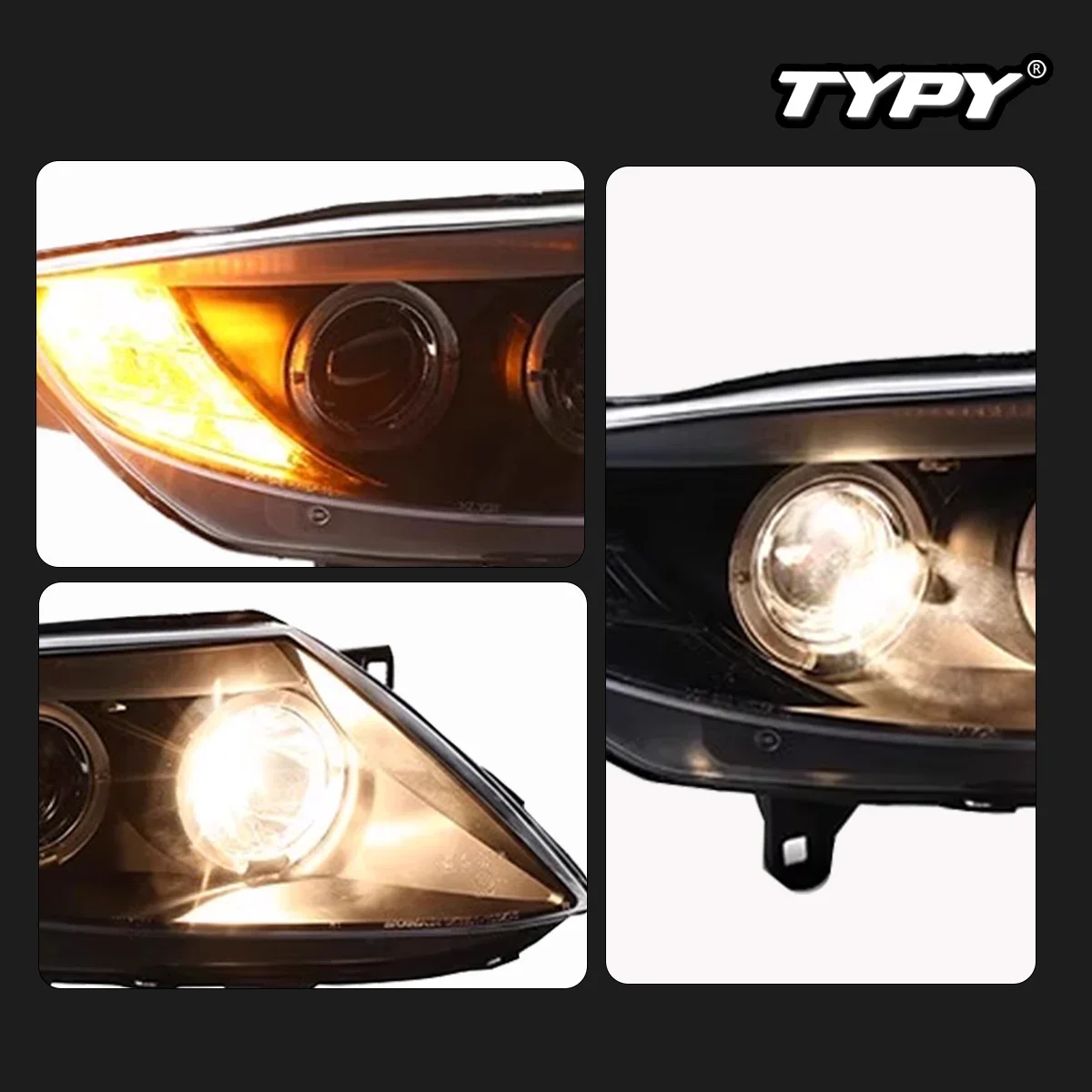 

TYPY New LED Head Lamp Upgrade Modified For BMW Z4 E85 LED Headlight2003-2008Headlight Dynamic Signal Head Lamp Auto Accessories