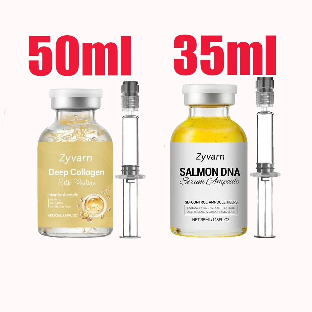 Bottled Skincare Serum Salmon Dna Ampoule Serum Collagen Deeply Moisturizing Essence Effectively Soothes 35/50ml