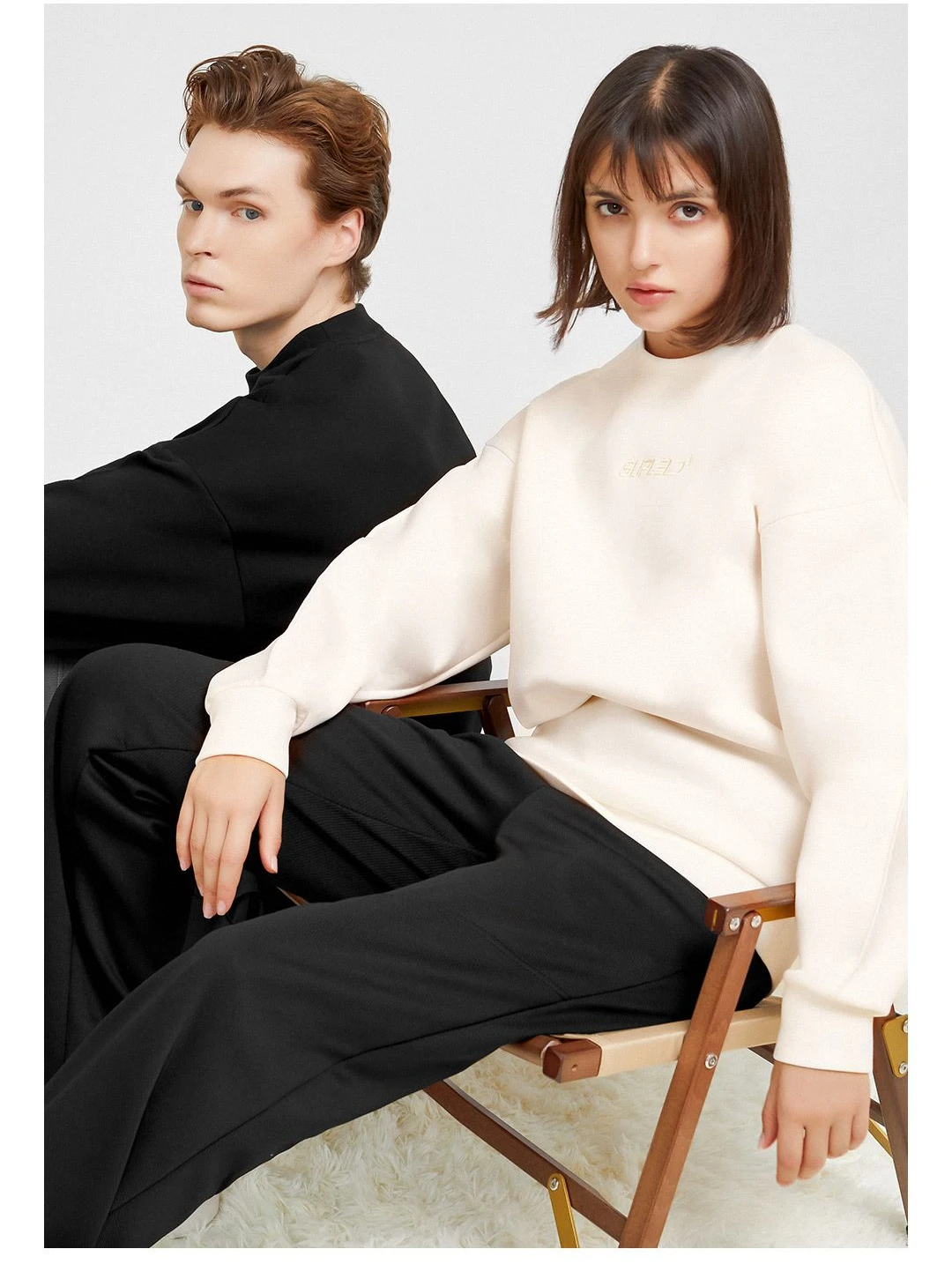 Supield-suéter informal para hombre y mujer, abrigo de manga larga con capa de aire hidrofóbica anticontaminación, Simple y sólido, cuello redondo, traje