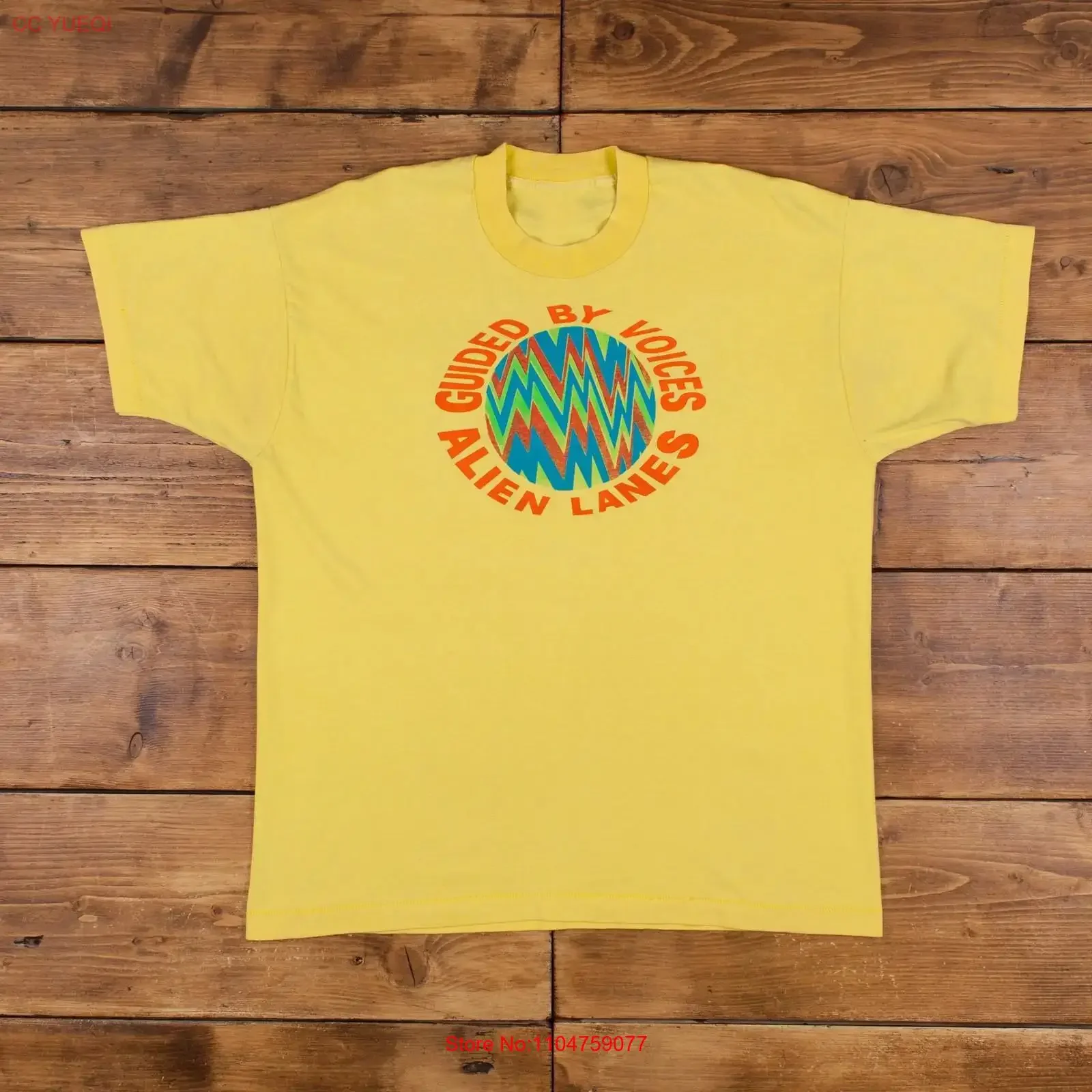 New Guided By Voices Alien Lanes For Fans Men All Size T Shirt JJ193 vintage Washed designer clothes Slightly