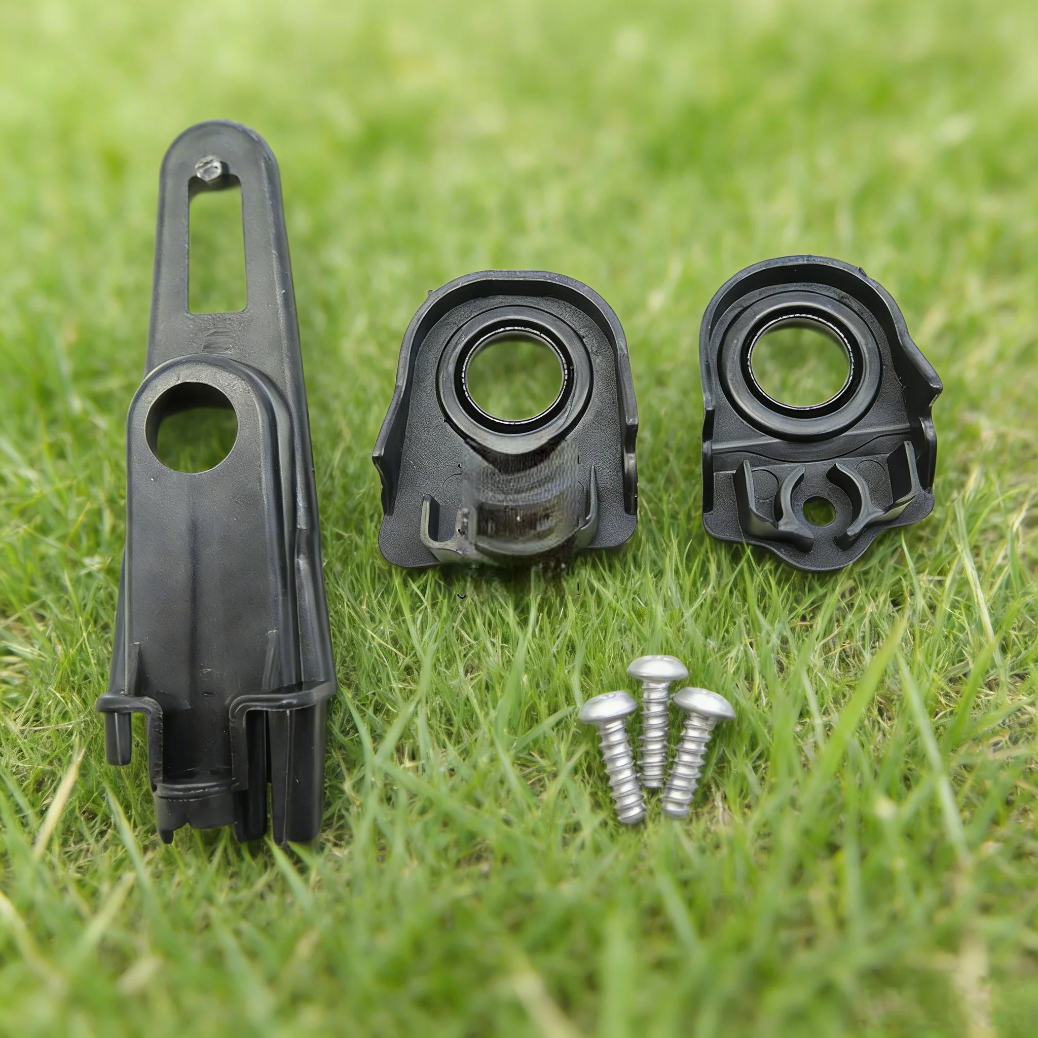 Black Lamp Feet Suitable For Volkswagen Touareg 2015-2018 Fixed Maintenance Parts 7P0998225A 7P0998226A Car Headlight Repair Kit