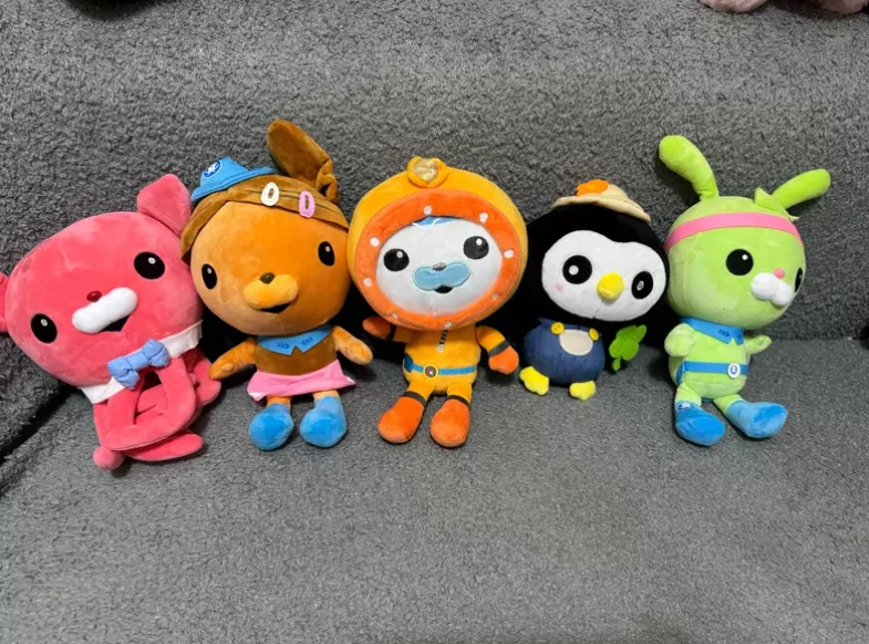 

Октонавты Барнауки, мультяшная полипропиленовая хлопковая плюшевая игрушка, сопровождающая куклу в постели, мягкая подушка для тела, подарок на день рождения для девочки