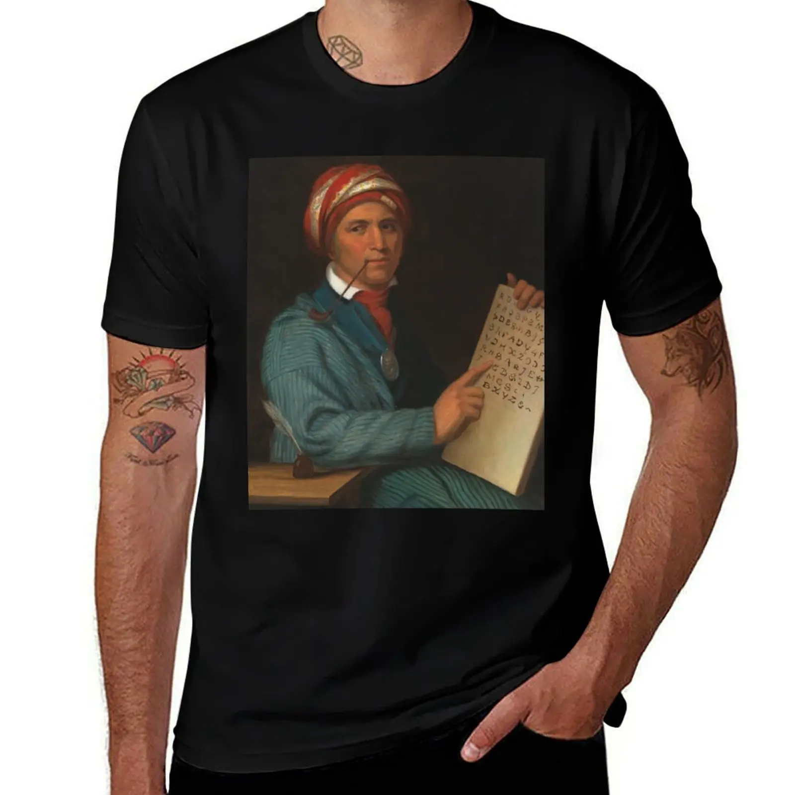 

man T-Shirt summer Sequoyah shirt man t t shirt casual