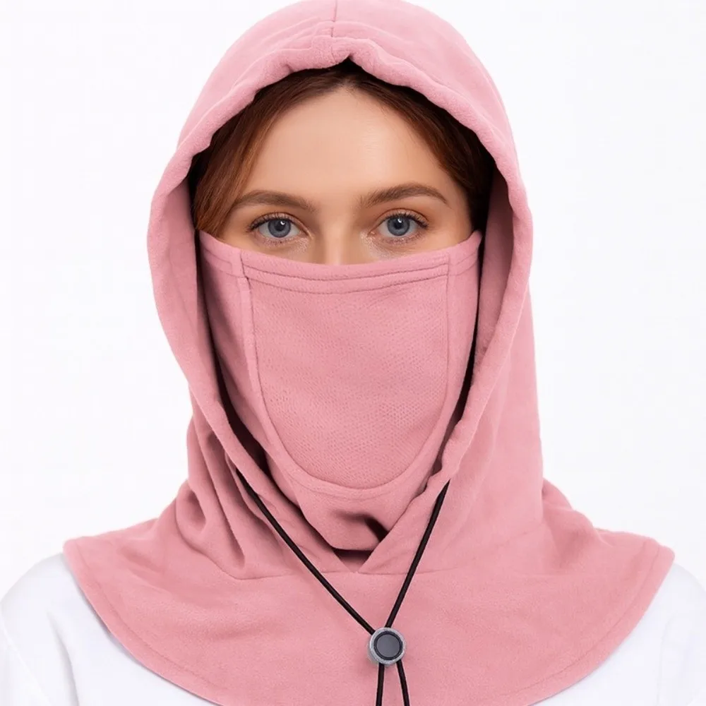 

Fashion Windproof Balaclava Hat with Mask Cold Proof Ear Protection Cap Warm Breathable Cycling Mask Outdoor Sport