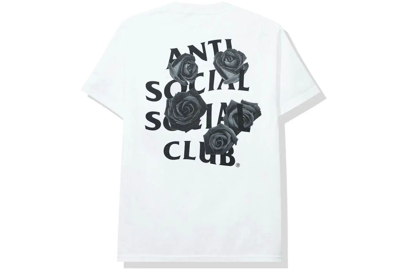 

Anti Social Social Club Bat Peripheral Pattern Printing Summer Luxury Brand Cotton Men's and Women's T-Shirts Short Sleeves