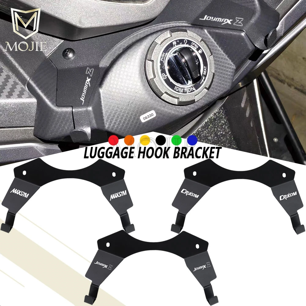 For SYM Cruisym 300 MAXSYM 400 2021-2026 Motorcycle Front Luggage Hook Bracket Bag Hang Holder Cargo Frame Storage Hanger Hook