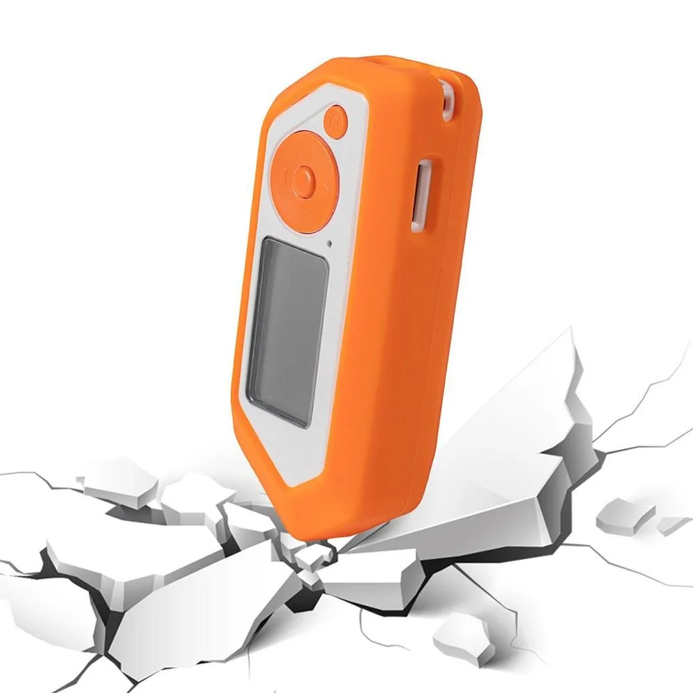 Funda protectora de silicona para Flipper Zero, herramienta multifuncional blanca/naranja, funda protectora para consola de juegos para Flipper Zero