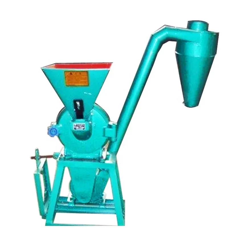 

New Taifeng Automatic Feed Hammer Mill Machine 150Kg/H Capacity Sugar Corn Wheat Rice Husk Bran Processing 380V