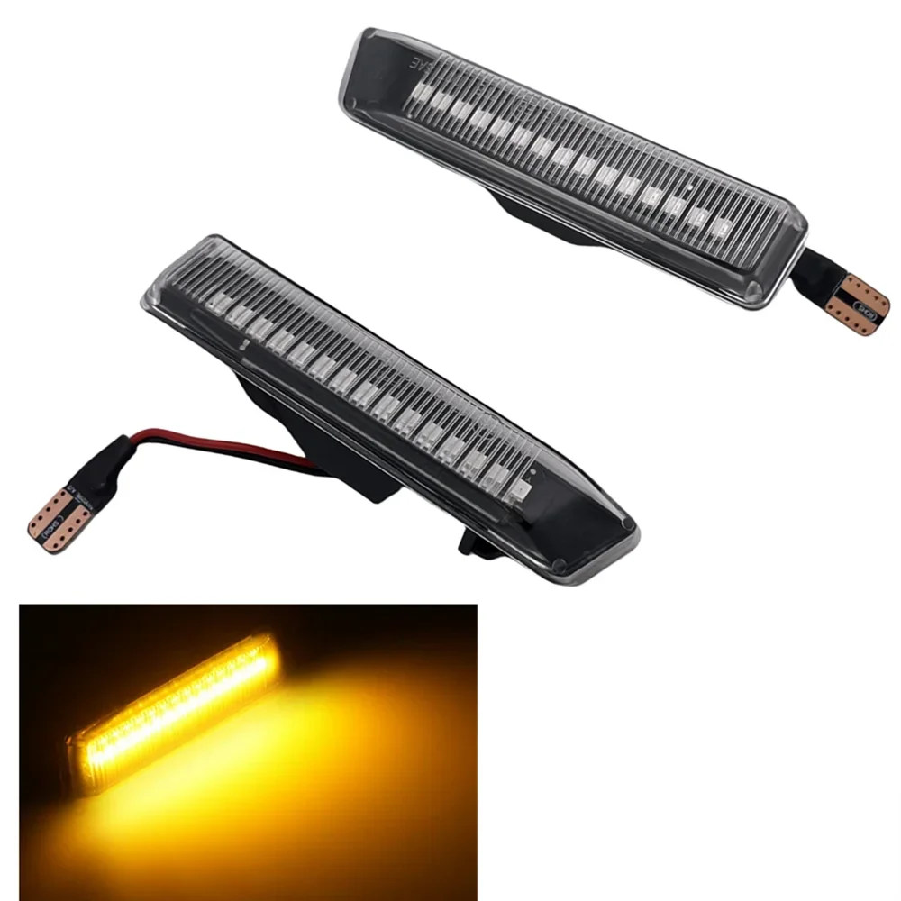 

2 шт. динамический светодиодный указатель поворота, боковой габаритный фонарь для BMW 3 серии E36 M3, модель личного подъема 1997-1999 годов для BMW X5 E53 1999-2006 гг.