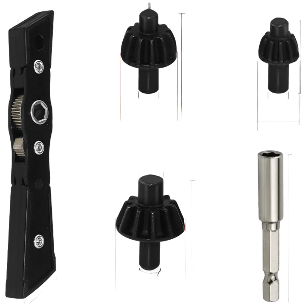 Adjustable Wrench Set for Power Drill Chuck Tightening 10mm 13mm 16mm Sizes 3 Chuck Keys Compact Build Magnetic Hex Connection