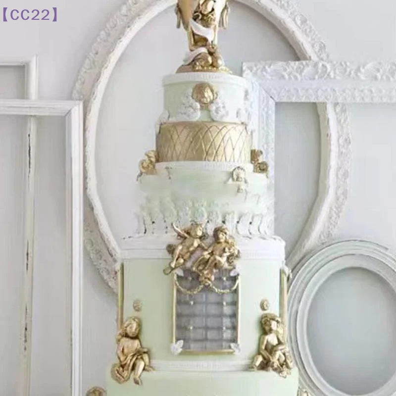 【CC22】4/6/8/10 Inch Foam Cake Dummy Practice Sugarcraft Model Cake Icing Decorating Mould DIY Cake Backing Decoration{C}