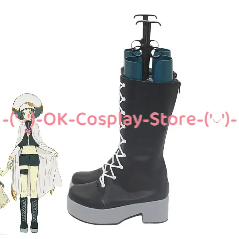 Arcobaleno Uni Cosplay Shoes PU Leather Shoes Halloween Carnival Boots Anime HITMAN REBORN Cosplay Props Custom Made