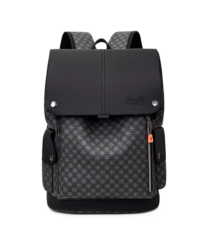 

Business commuting men's computer bag large capacity travel backpack new checkerboard college student schoolbag