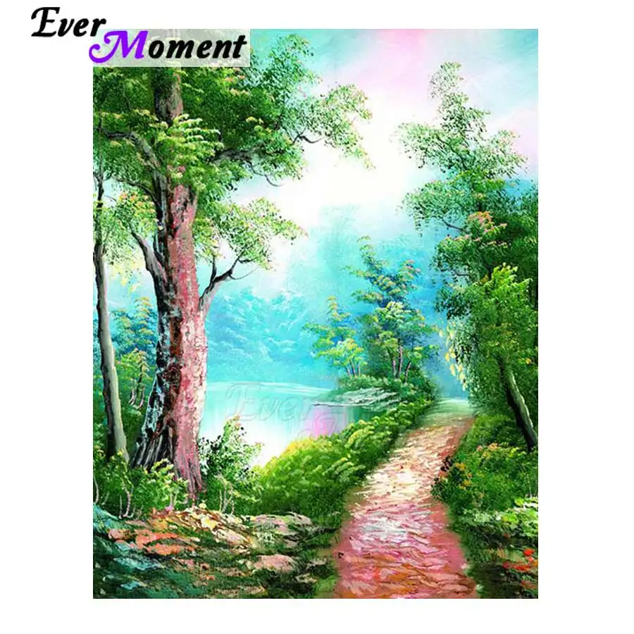 

Full Square Drill Scenery Mosaic Cross Stitch Picture Of Rhinestone Diamond Embroidery Ever Moment Diamond Painting ASF1458