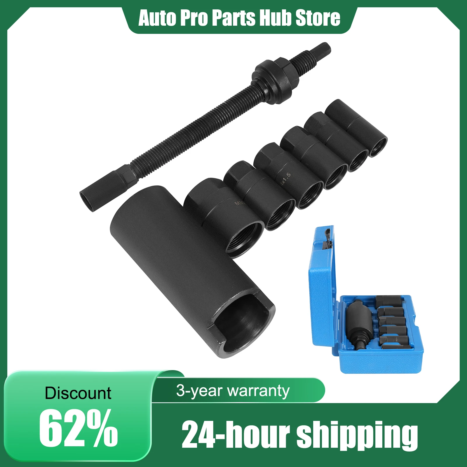 

Инструмент для вытягивания приводного оси Набор для извлечения съемника вала, Инструмент для извлечения съемника приводного вала, Набор для снятия из углеродистой стали