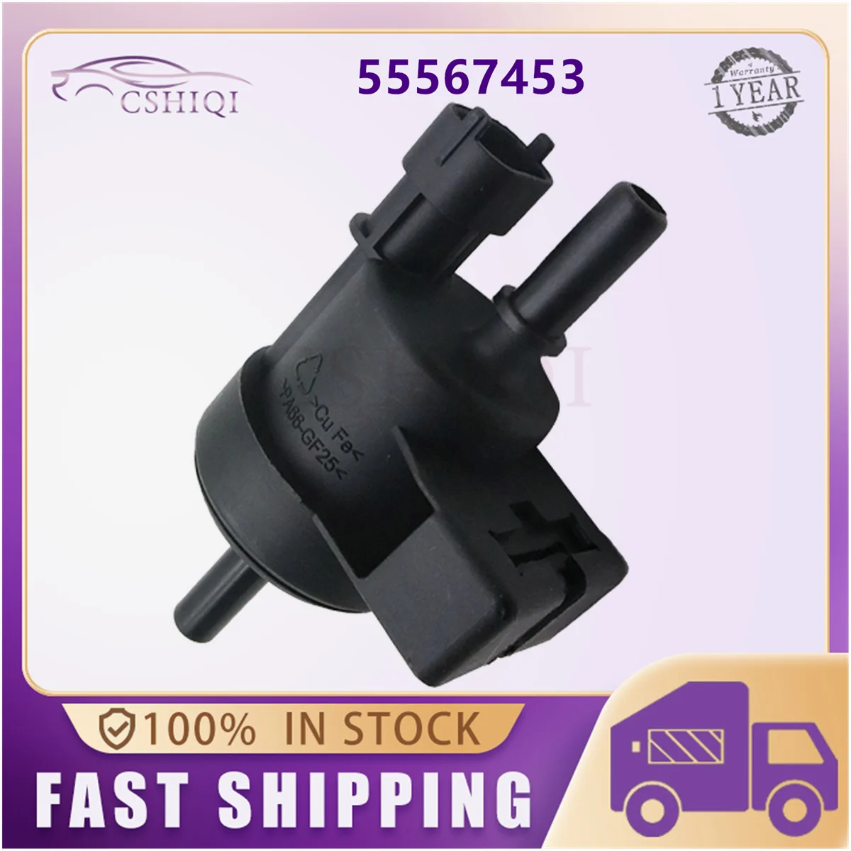 

55567453 0280142495 CP780 CP869 EVAP Emission Vapor Canister Purge Control Valve Solenoid For Chevrolet Cruze Sonic 1.8L