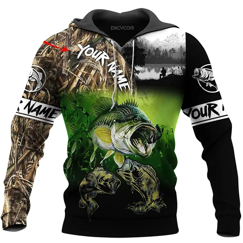 Catfish Fishing Camo Graphic Hoodies 3d Carp Print Sweatshirts Men/Women Oversized Hoodie Fashion Kids Pullover men coat