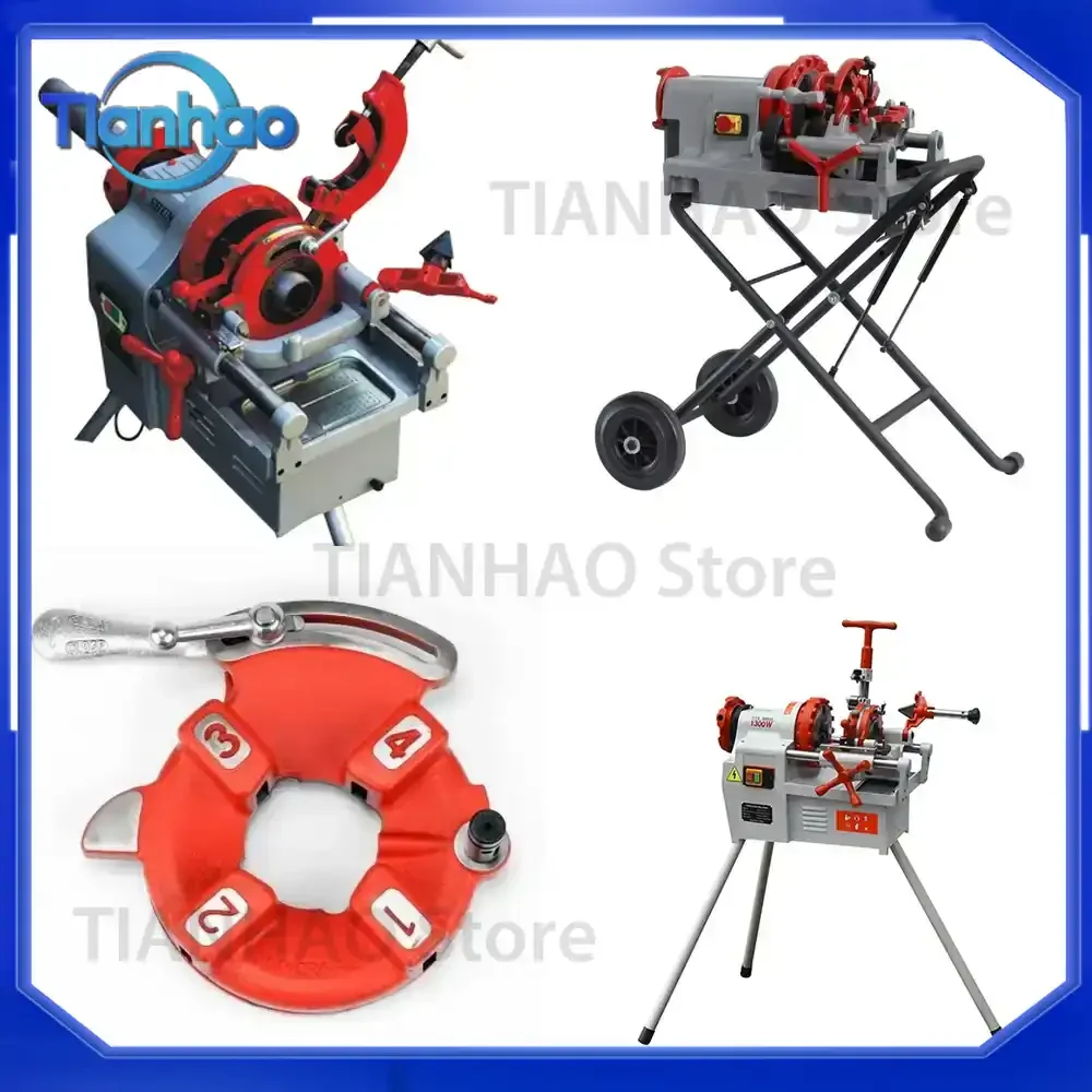 Cost-Efficient ZIT-R2 Safety Electric Threading Machine Pipe Threader for 1/2 inch to 2 inch pipes