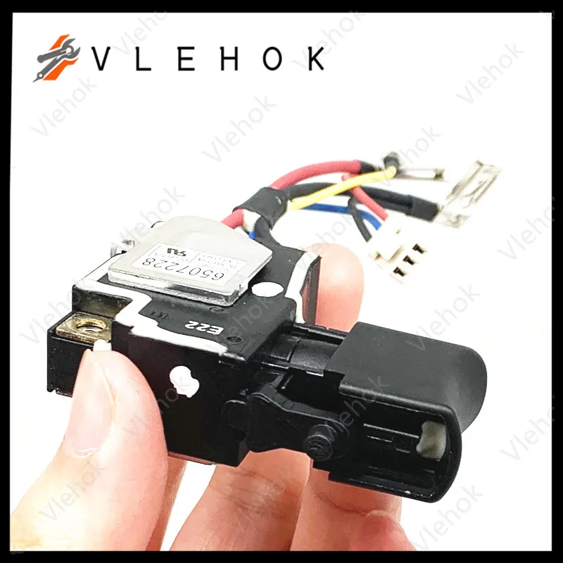 18V Switch 650722-8 650241-4 for Makita TD134D DTD134 BTD134 BTD134Z BTD146 DTD146 BTD146Z  6507228 6502414