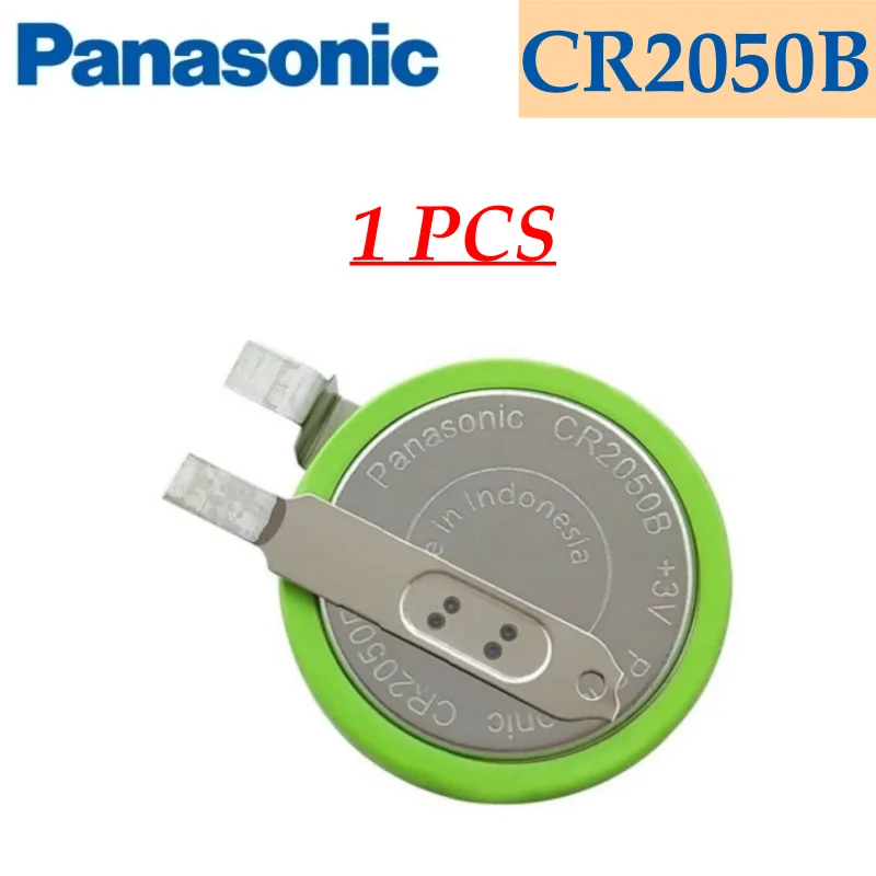 1-5pcs Panasonic Tire Pressure Monitoring Built-in Sensor Battery CR2050B High Temperature and Low Temperature 3V with Foot