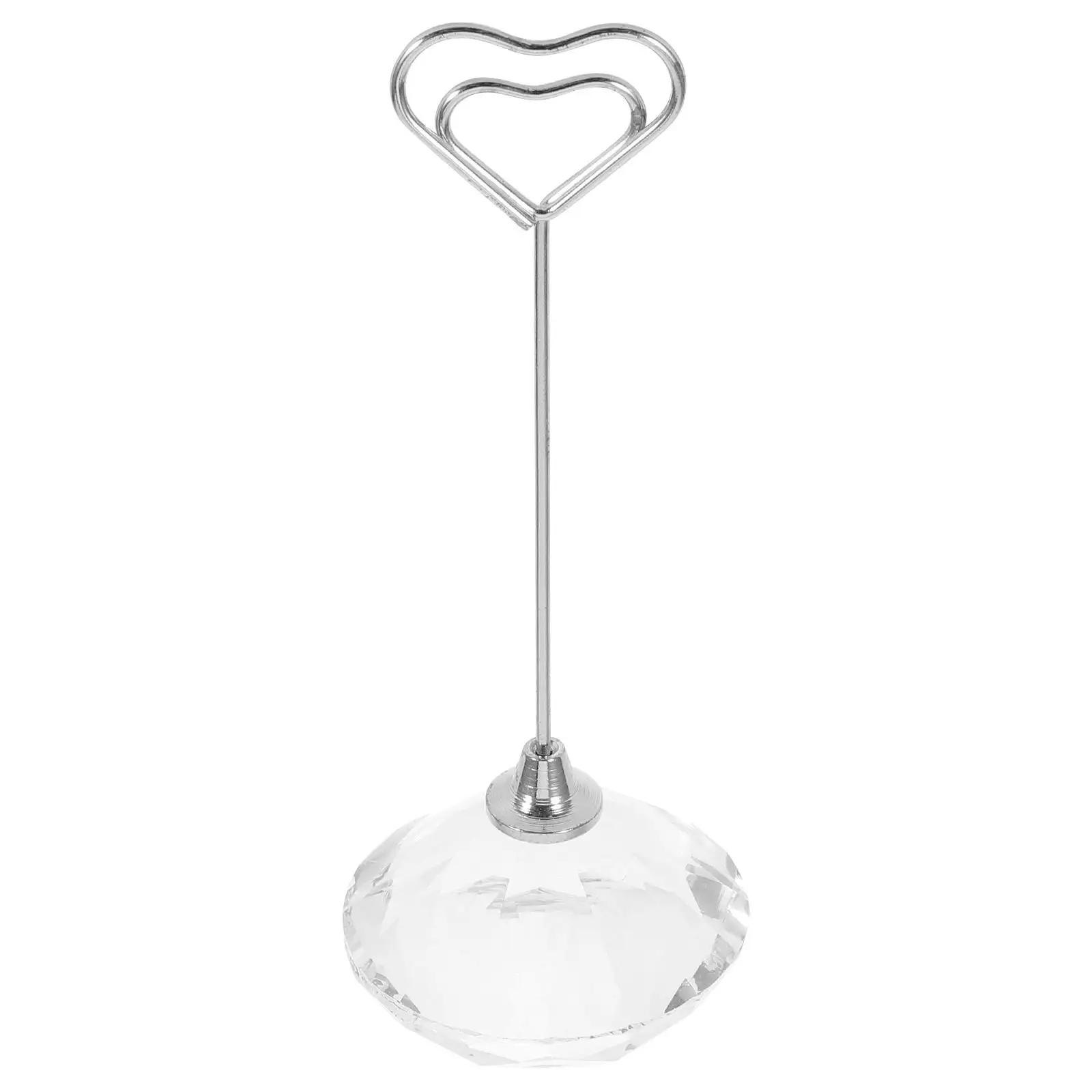 Photo Folder Note Card Holder Cards Natural Stone Clip Stand Memo Pads Valentines