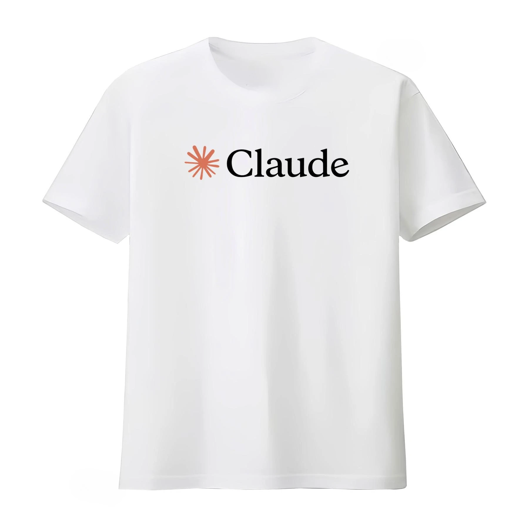 Claude AI T Shirt Cool Minimal Artificial Intelligence Tech Opus Men's Women Top for Everyday Wear Casual Fashion Summer T Shirt