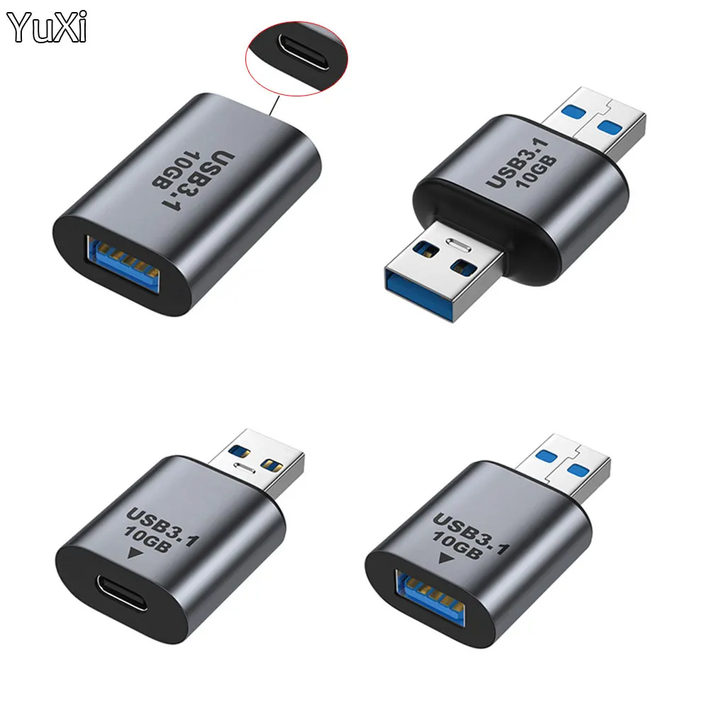 

1PCS USB 3.1 Type-C OTG Adapter Type C USB C Male To USB Female Converter For Macbook Xiaomi Samsung S20 USBC OTG Connector