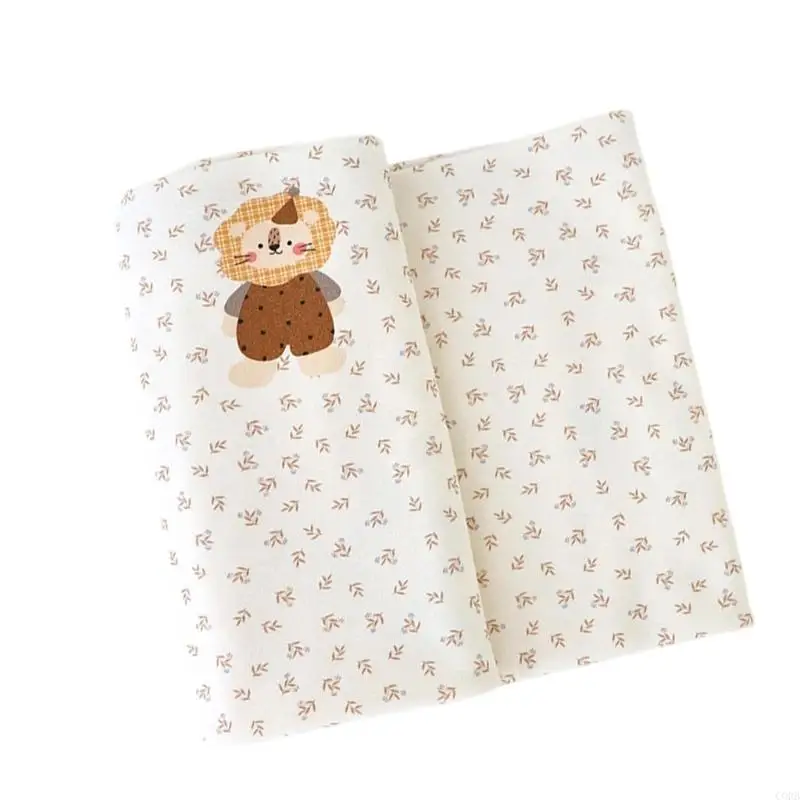 غطاء أطفال ناعم من CORB لحديثي الولادة متعدد الأغراض مصنوع من القطن خفيف الوزن