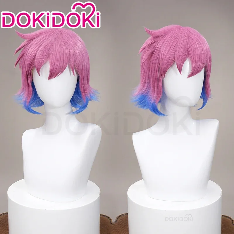 

IN STOCK Ramona Flowers Wig Anime Scott Pilgrim Takes Off Cosplay Wig DokiDoki 35cm Short Hair Ramona Flowers Cosplay Free Cap
