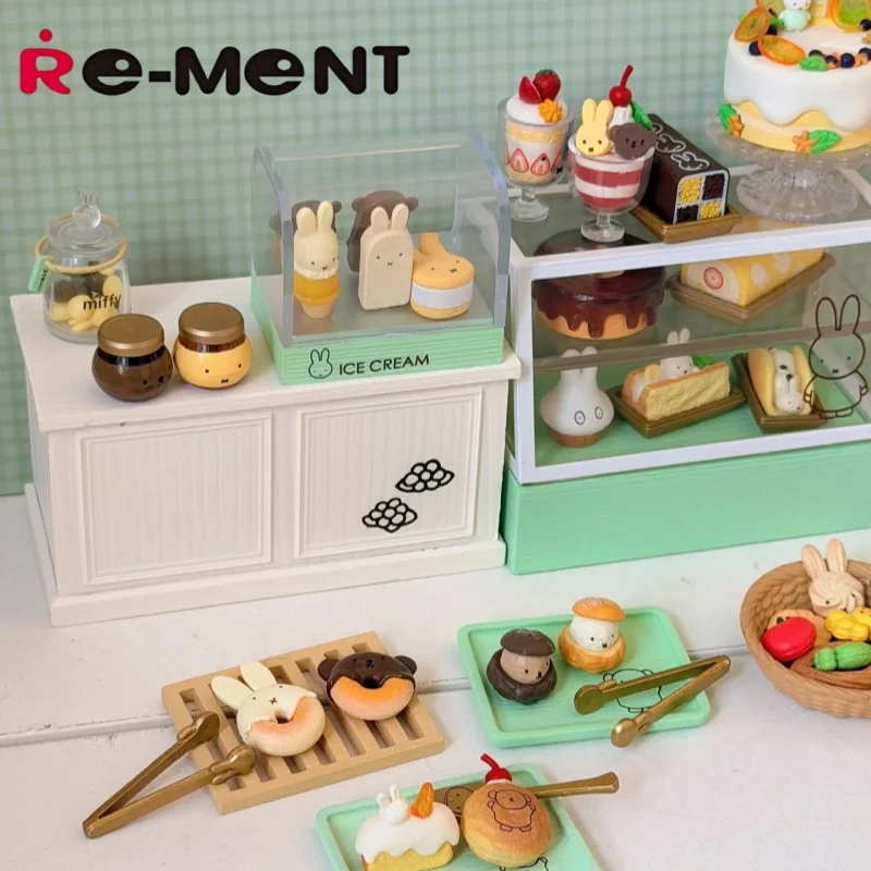 الأصلي إعادة النعناع ميفي أرنب الحلوى والحلوى متجر مصغرة اللعب منزل صندوق أعمى زخرفة أنيمي نموذج لجسم اللعب الهدايا