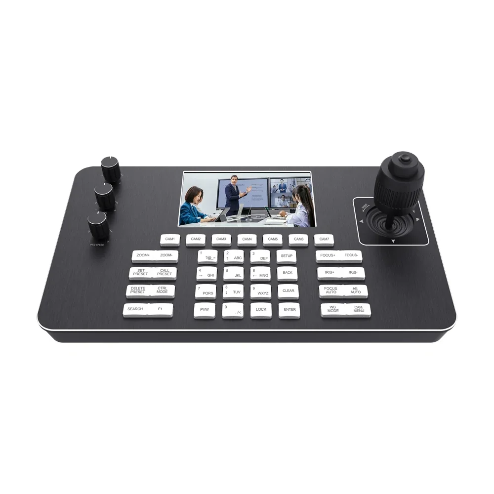 

Контроллер PTZ-камеры Simitie с джойстиком IP Rs232/485, PTZ-камера с питанием от POE для управления камерой безопасности, видеонаблюдение