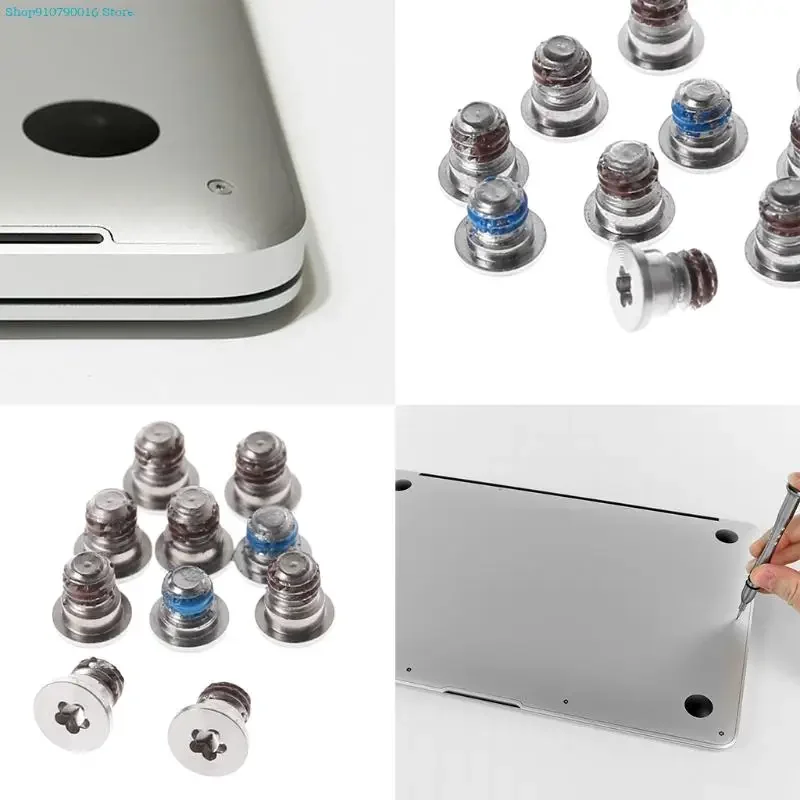 

10Pcs Laptop Back Cover Small Screws For MacBook A1398 A1425 A1502