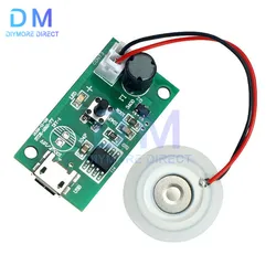 DC5V Micro USB Ultrasonic Mist Maker Atomizing Humidifier Module Rubber Gasket Humidifier Driver Board