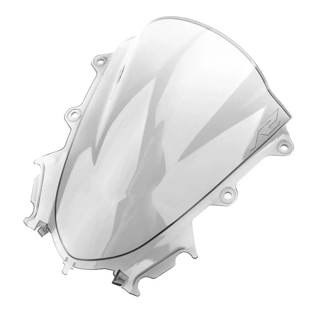 Windscreen Double Bubble Motorcycle Windshield Deflector Clear Windproof Front Screen for Yamaha R15 V3 2017 2020