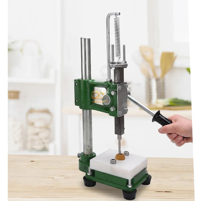 Hand Press Fruit Pitting Machine Jujube Pitter for Red Dates Plum Cherry Olive Manual Core Removal Tool
