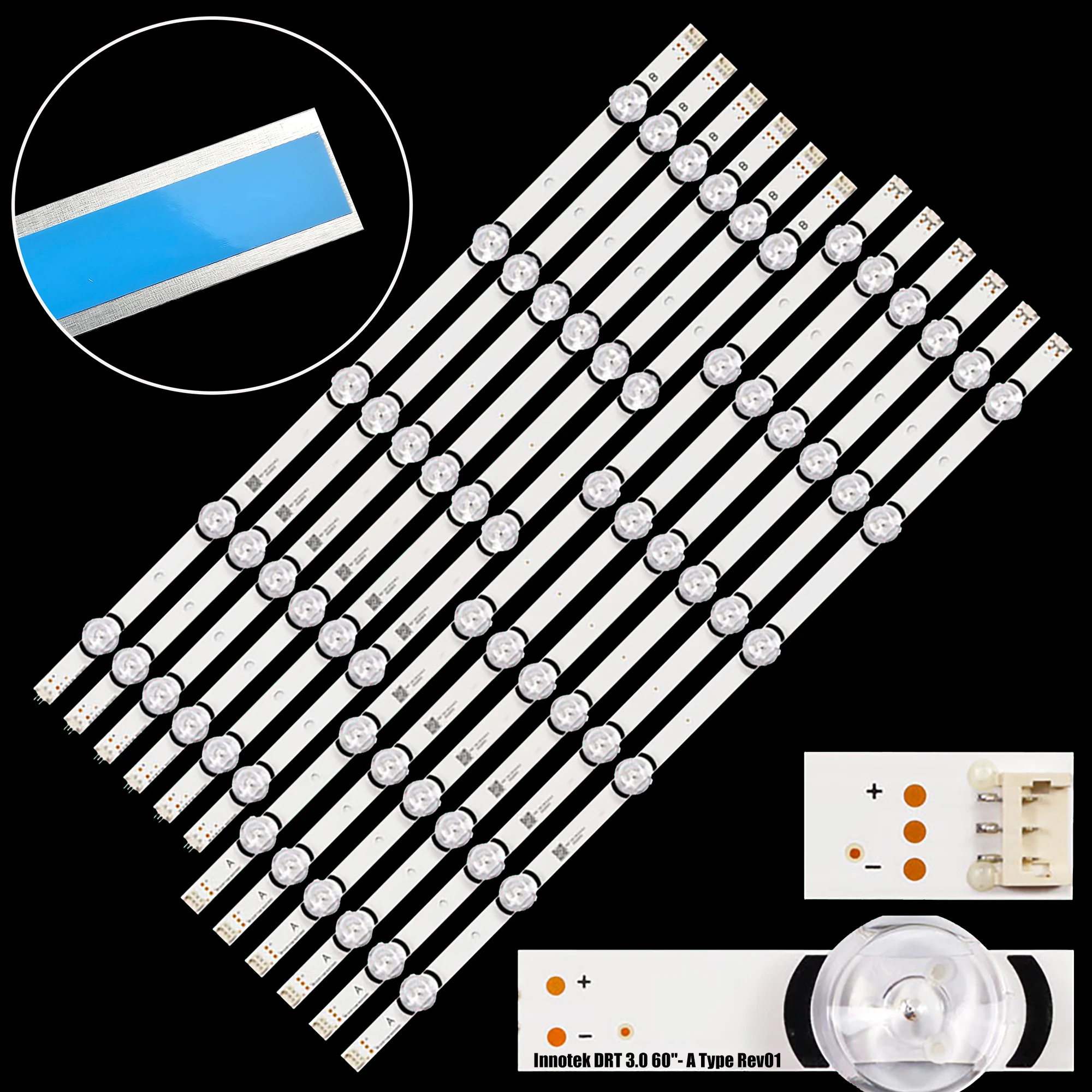 LED BackLight Strip For 60LB6500 60LB580V 60GB6500 60LB6000 60GB6580 60LB601V 60LB602U 60LB602V 60LB629V 60LB630V 60LB631V