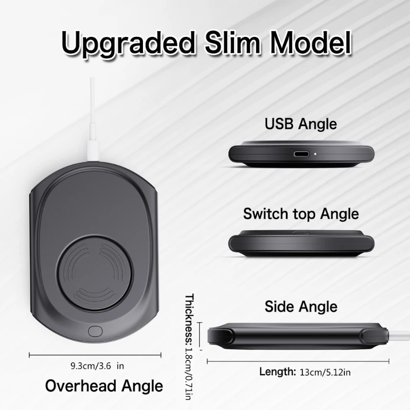 Mouse Jiggler,Undetectable Mouse Mover USB Port Adapter,Mouse Wiggler Shaker