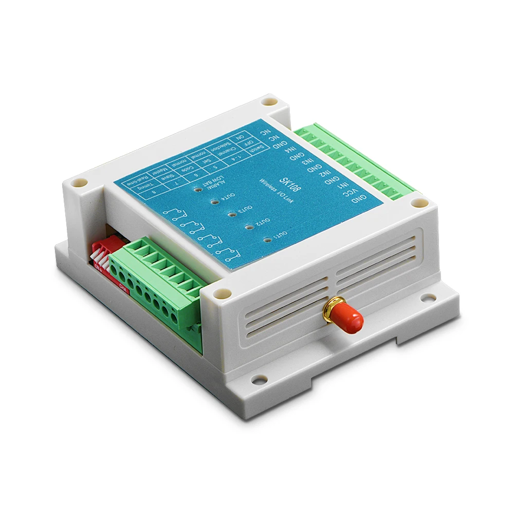 2 cái/lốc 3Km 4-path 433 mhz chuyển Radio Control SK108