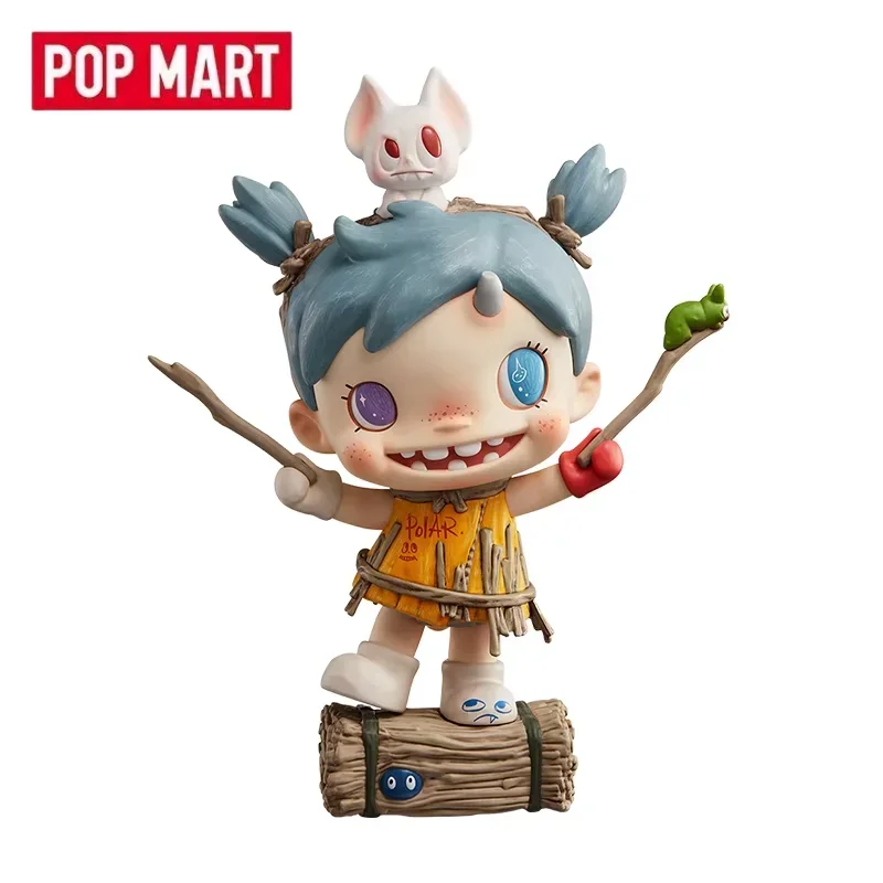 POPMART POLAR Hide Seek The Scarecrow Never Gives Up Series Blind Box Mystery Box Doll Милая аниме-фигурка Guess Bag Toys Desktop