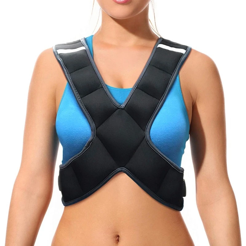 Weighted Vest for Women - Ideal Body Vest for Adding Resistance Intensity to Workouts -Fixed