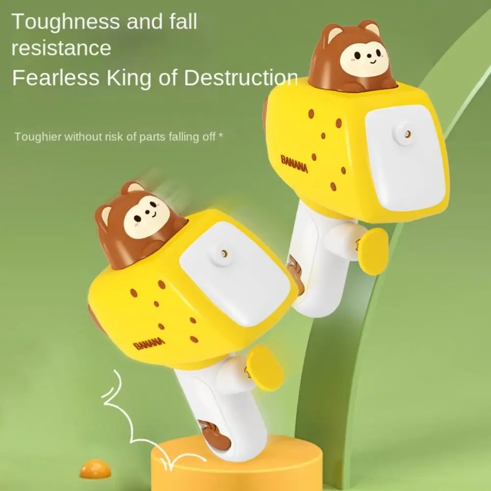 Fruit-shaped Banana Water Spray Toys Press Type Handheld Orange Bath Fountain Cute Easy To Fill