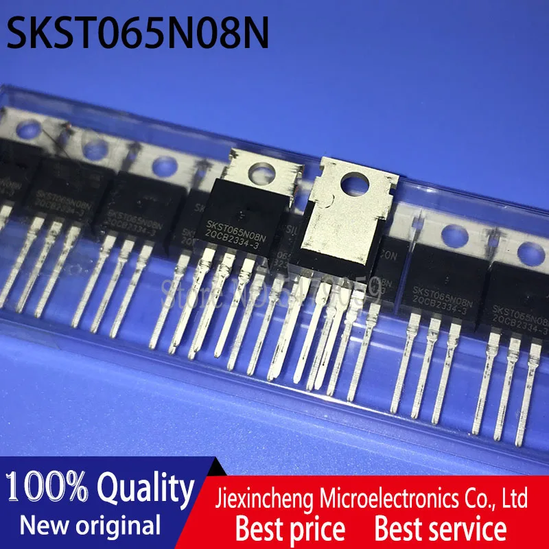 10pieces SKD502T CRST055N08N SKST065N08N TO220 MOSFET New original