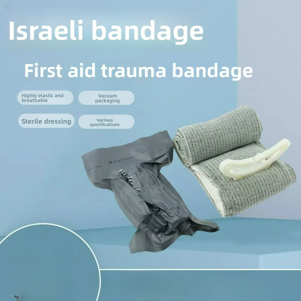 

Vacuum Compression Emergency Trauma Hemostatic Bandage - Israeli Bandage Tactical First Aid Training Elastic Bandage
