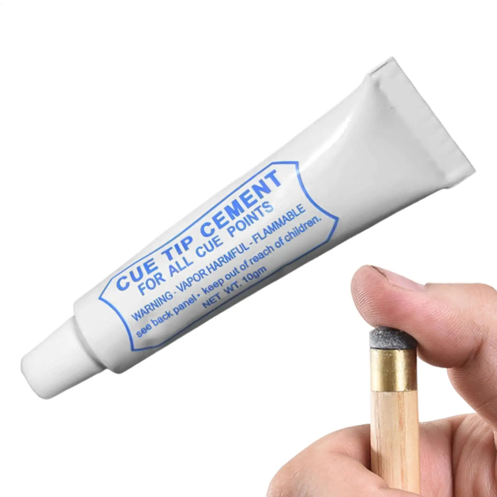 Cue Tip Glue For Pool Stick Cue Tip Repair Tool Billiard Cue Accessories Performance Stick Tips Quick-Drying Increased Friction view 6