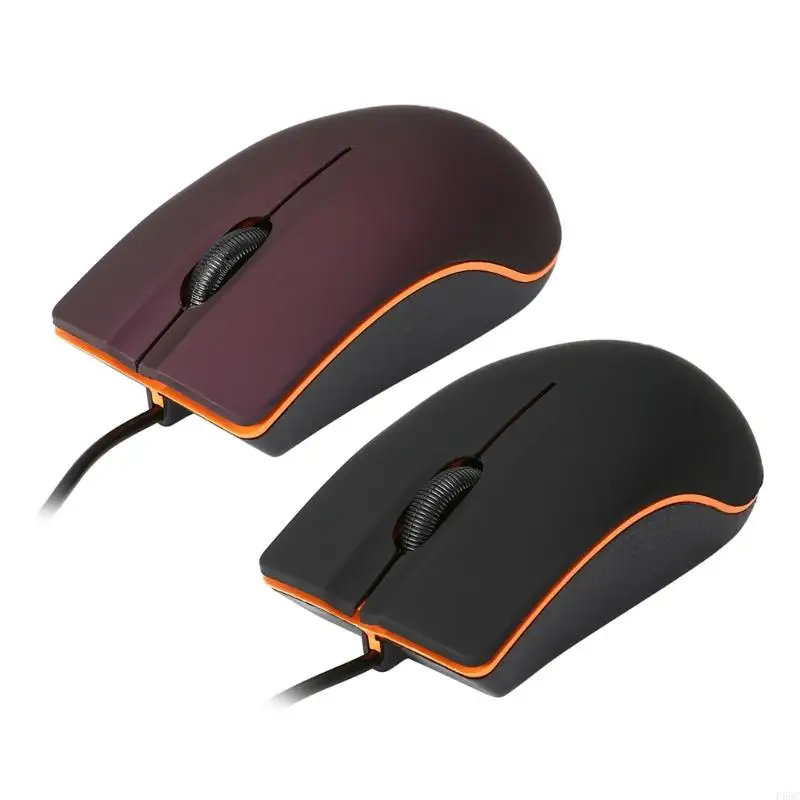 F68C USB 3D OPTICAL MOUSE PORTABLE CORDED MICE 1200DPI для компьютера Office Home