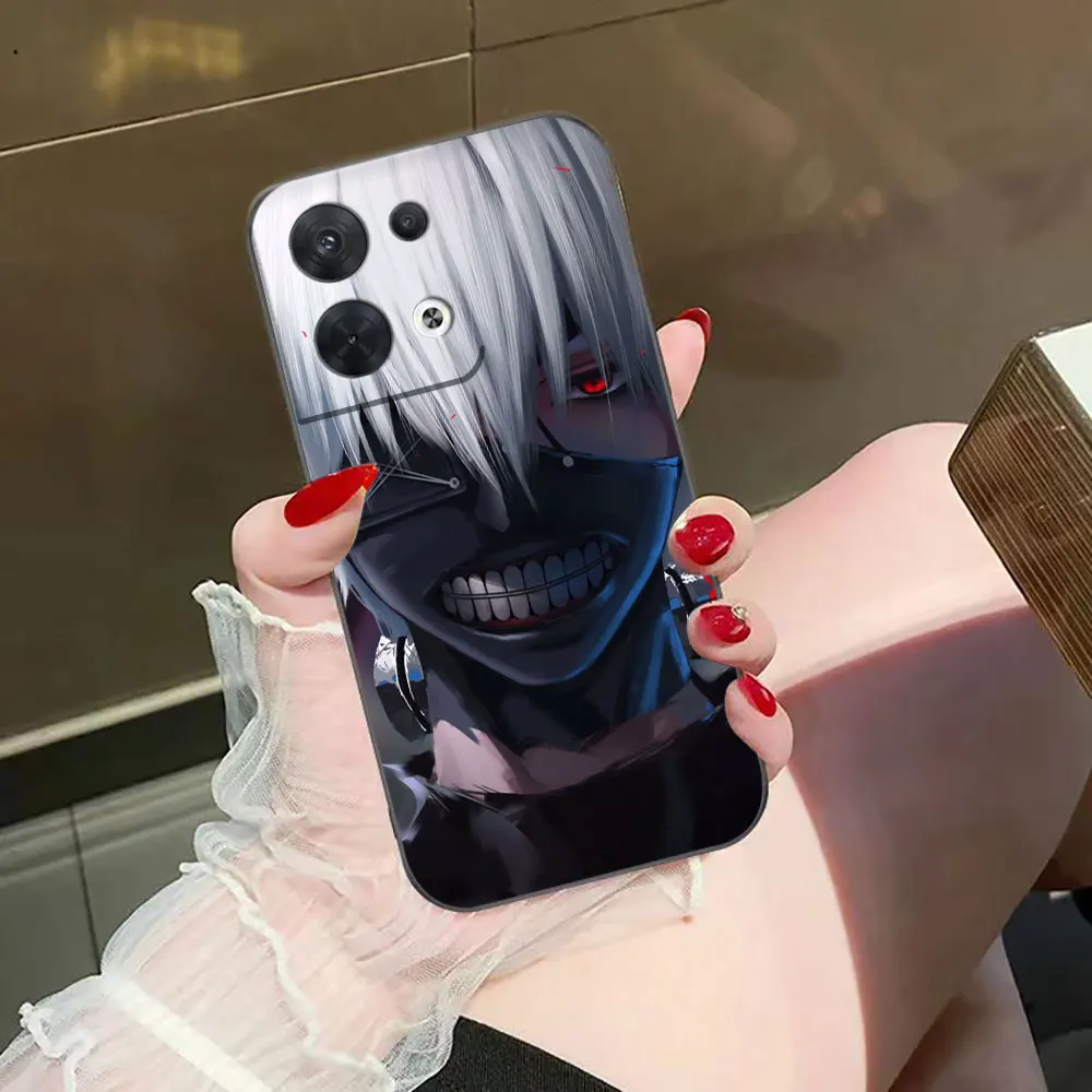 طوكيو g-الغول Kaneki كين مخصص صور جراب هاتف ل ممن لهم رينو 13 13F 12 11 11F 10 8 8T 7 7Z 6 6Z 5 5F 4F 4 F29 غطاء من السيليكون