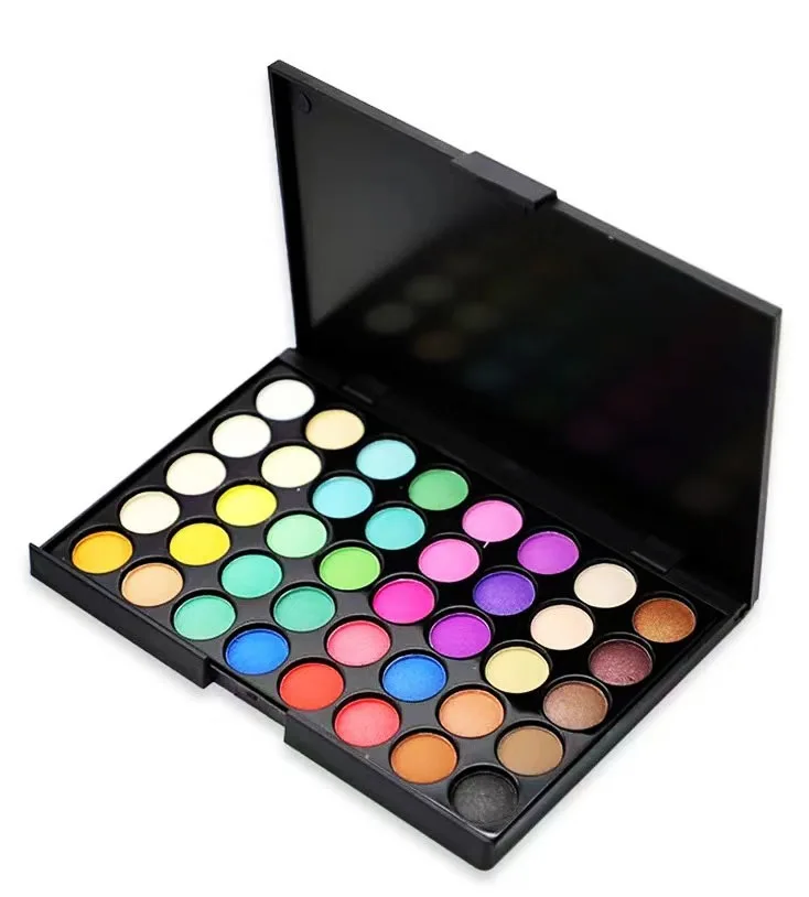 40 farben Feste Reiben Pulver Palette Set Atemberaubende Gradienten Wisch Klopfen Nagel Pigment Französisch Ombre Nagel Staub Diy Dekoration # 5 – Detail 3